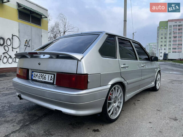 Серый ВАЗ 2114 Самара, объемом двигателя 1.6 л и пробегом 99 тыс. км за 4000 $, фото 4 на Automoto.ua