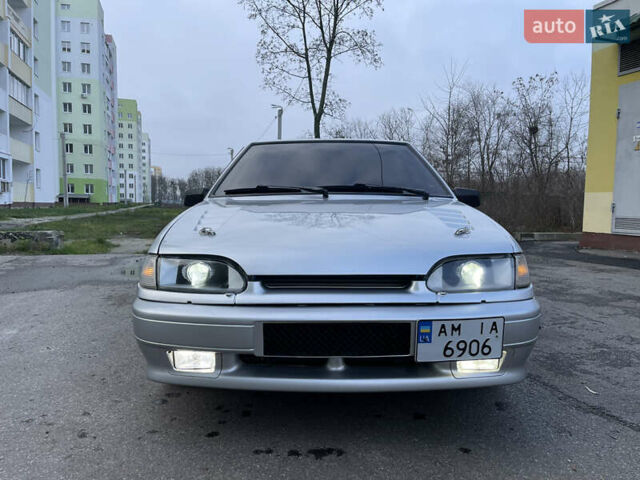 Серый ВАЗ 2114 Самара, объемом двигателя 1.6 л и пробегом 99 тыс. км за 4000 $, фото 1 на Automoto.ua