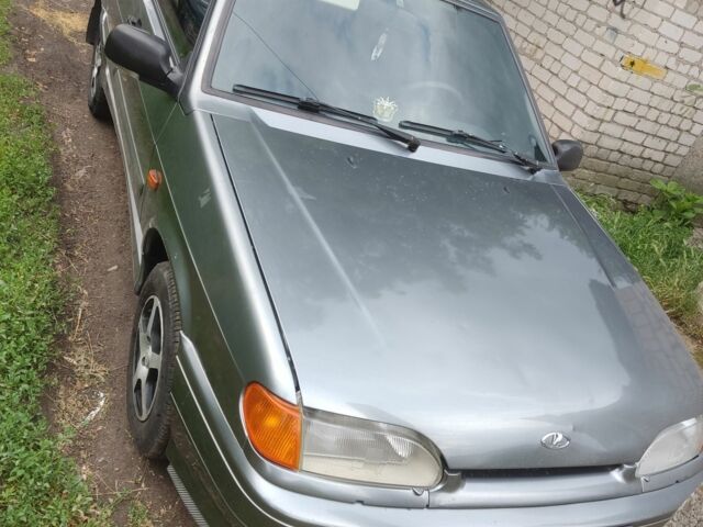 Серый ВАЗ 2114 Самара, объемом двигателя 1 л и пробегом 113 тыс. км за 2500 $, фото 1 на Automoto.ua