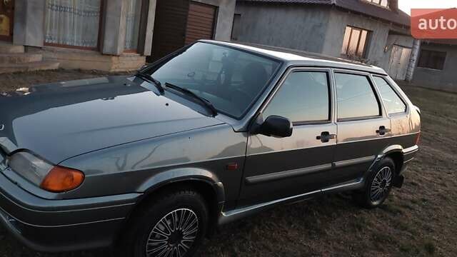 Серый ВАЗ 2114 Самара, объемом двигателя 1.6 л и пробегом 133 тыс. км за 3000 $, фото 7 на Automoto.ua