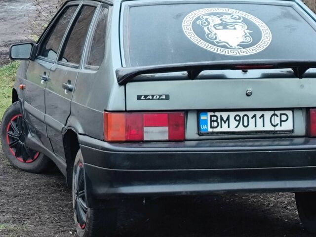 Серый ВАЗ 2114 Самара, объемом двигателя 1.6 л и пробегом 170 тыс. км за 1000 $, фото 1 на Automoto.ua