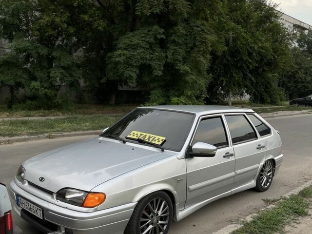 Серый ВАЗ 2114 Самара, объемом двигателя 1.6 л и пробегом 170 тыс. км за 3800 $, фото 1 на Automoto.ua