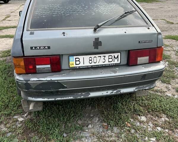 Серый ВАЗ 2114 Самара, объемом двигателя 1.6 л и пробегом 421 тыс. км за 1209 $, фото 6 на Automoto.ua