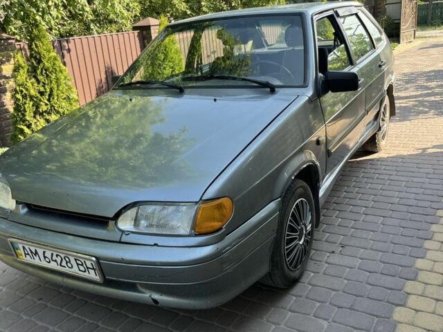 Серый ВАЗ 2114 Самара, объемом двигателя 1.6 л и пробегом 500 тыс. км за 1300 $, фото 1 на Automoto.ua