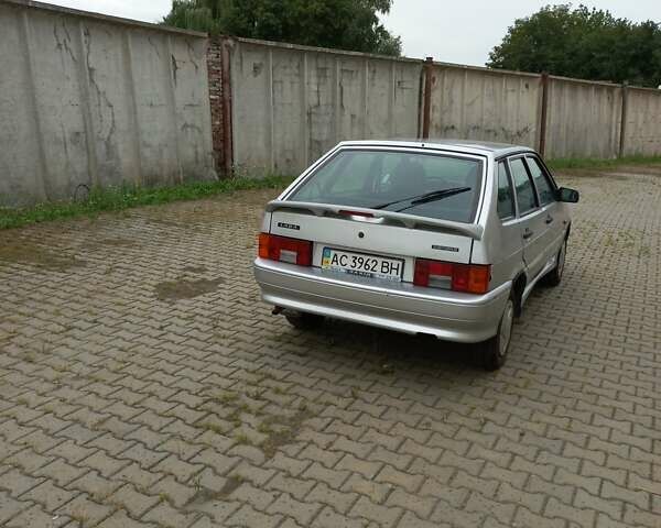 Серый ВАЗ 2114 Самара, объемом двигателя 1.6 л и пробегом 145 тыс. км за 2000 $, фото 4 на Automoto.ua