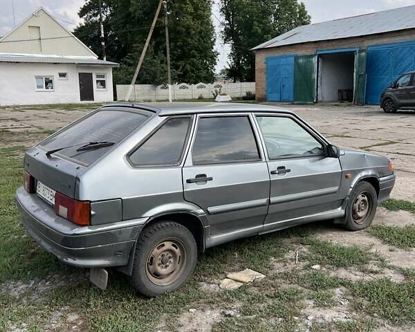 Серый ВАЗ 2114 Самара, объемом двигателя 1.6 л и пробегом 421 тыс. км за 1209 $, фото 4 на Automoto.ua
