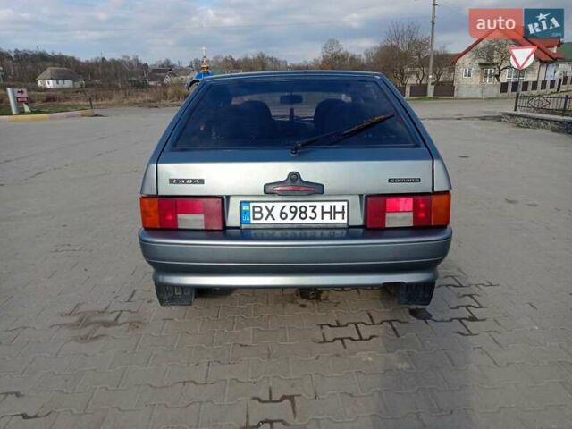 Серый ВАЗ 2114 Самара, объемом двигателя 1.6 л и пробегом 136 тыс. км за 2100 $, фото 2 на Automoto.ua