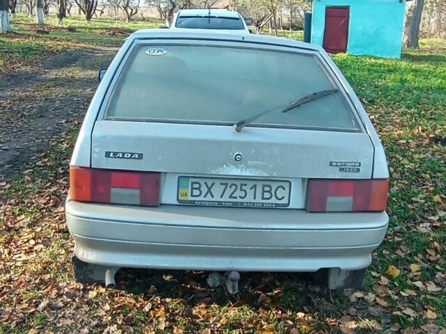 Серый ВАЗ 2114 Самара, объемом двигателя 1.5 л и пробегом 186 тыс. км за 1200 $, фото 3 на Automoto.ua