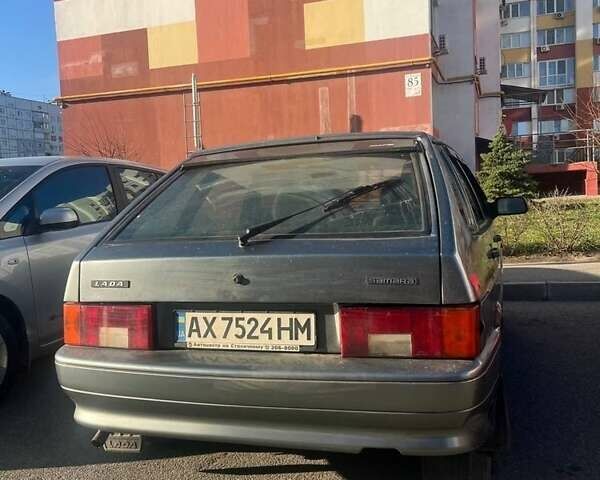Серый ВАЗ 2114 Самара, объемом двигателя 1.6 л и пробегом 170 тыс. км за 1850 $, фото 4 на Automoto.ua