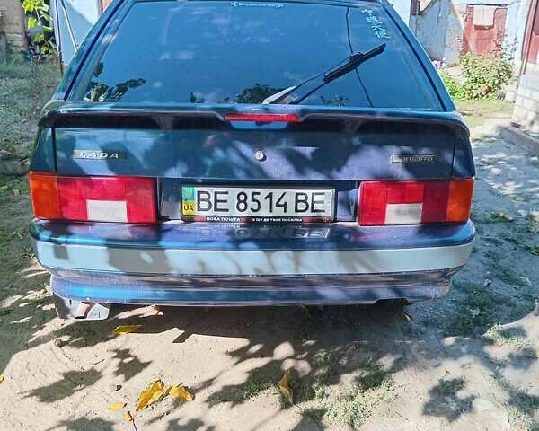 Синий ВАЗ 2114 Самара, объемом двигателя 1.5 л и пробегом 159 тыс. км за 2000 $, фото 2 на Automoto.ua