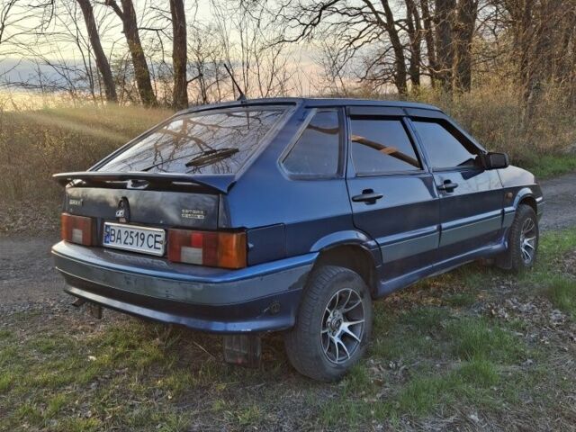 Синий ВАЗ 2114 Самара, объемом двигателя 1.5 л и пробегом 200 тыс. км за 1700 $, фото 1 на Automoto.ua