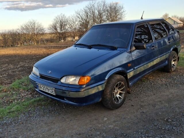 Синий ВАЗ 2114 Самара, объемом двигателя 1.5 л и пробегом 200 тыс. км за 1700 $, фото 2 на Automoto.ua