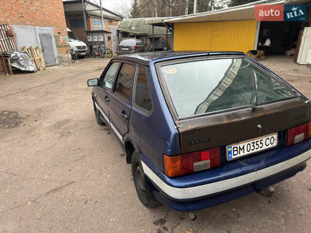 Синий ВАЗ 2114 Самара, объемом двигателя 1.5 л и пробегом 300 тыс. км за 950 $, фото 5 на Automoto.ua
