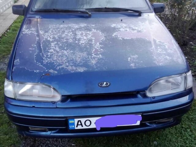Синий ВАЗ 2114 Самара, объемом двигателя 1.5 л и пробегом 237 тыс. км за 1600 $, фото 1 на Automoto.ua