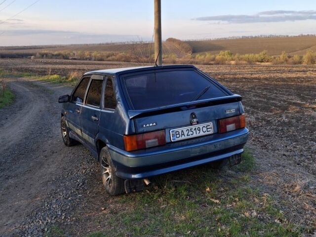 Синий ВАЗ 2114 Самара, объемом двигателя 1.5 л и пробегом 200 тыс. км за 1700 $, фото 4 на Automoto.ua