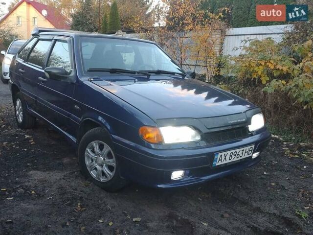 Синій ВАЗ 2114 Самара, об'ємом двигуна 1.5 л та пробігом 200 тис. км за 1200 $, фото 5 на Automoto.ua
