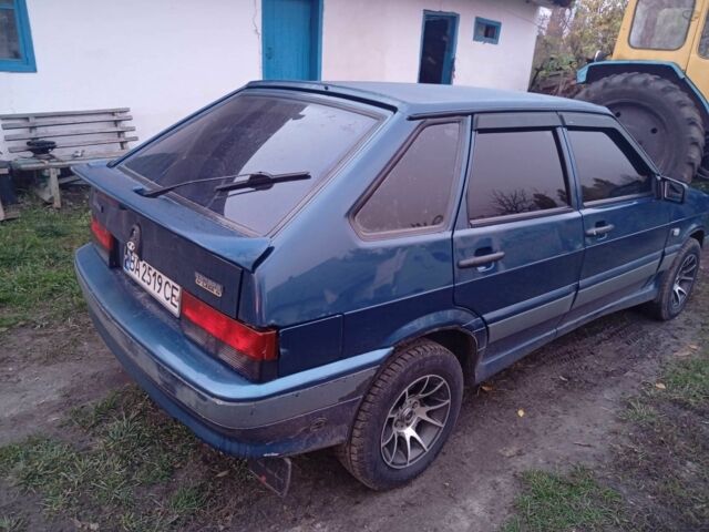 Синий ВАЗ 2114 Самара, объемом двигателя 1.5 л и пробегом 100 тыс. км за 800 $, фото 2 на Automoto.ua