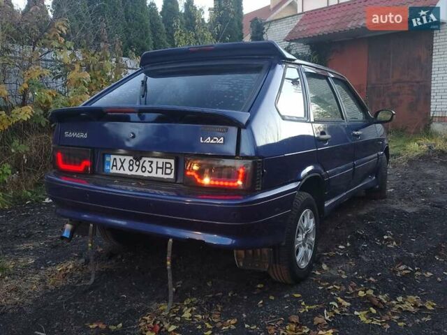 Синій ВАЗ 2114 Самара, об'ємом двигуна 1.5 л та пробігом 200 тис. км за 1200 $, фото 8 на Automoto.ua