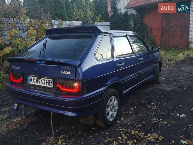 Синій ВАЗ 2114 Самара, об'ємом двигуна 1.5 л та пробігом 200 тис. км за 1200 $, фото 9 на Automoto.ua