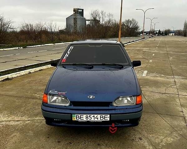 Синий ВАЗ 2114 Самара, объемом двигателя 1.5 л и пробегом 160 тыс. км за 2000 $, фото 6 на Automoto.ua