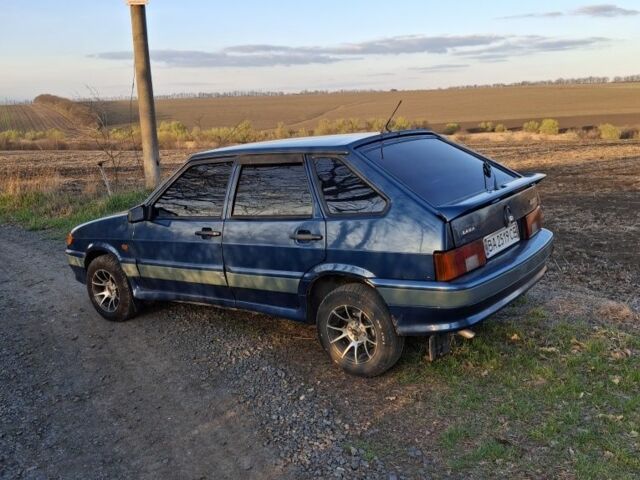 Синий ВАЗ 2114 Самара, объемом двигателя 1.5 л и пробегом 200 тыс. км за 1700 $, фото 3 на Automoto.ua