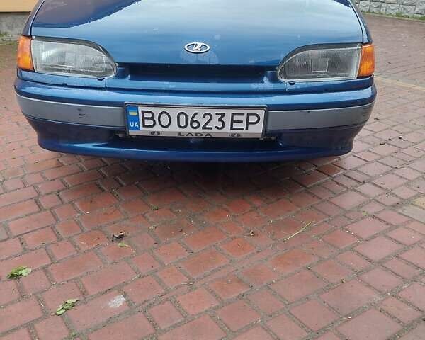 Синий ВАЗ 2114 Самара, объемом двигателя 1.5 л и пробегом 212 тыс. км за 2300 $, фото 1 на Automoto.ua