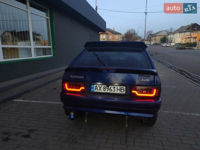 Синій ВАЗ 2114 Самара, об'ємом двигуна 1.5 л та пробігом 200 тис. км за 1200 $, фото 4 на Automoto.ua