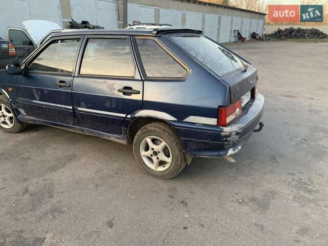 Синий ВАЗ 2114 Самара, объемом двигателя 1.5 л и пробегом 300 тыс. км за 1500 $, фото 2 на Automoto.ua