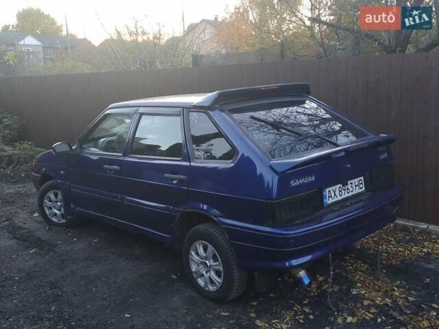 Синій ВАЗ 2114 Самара, об'ємом двигуна 1.5 л та пробігом 200 тис. км за 1200 $, фото 25 на Automoto.ua