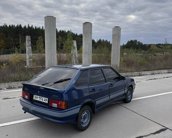 Синий ВАЗ 2114 Самара, объемом двигателя 1.6 л и пробегом 178 тыс. км за 2300 $, фото 4 на Automoto.ua