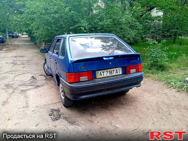 Синий ВАЗ 2114 Самара, объемом двигателя 1.6 л и пробегом 186 тыс. км за 1000 $, фото 1 на Automoto.ua