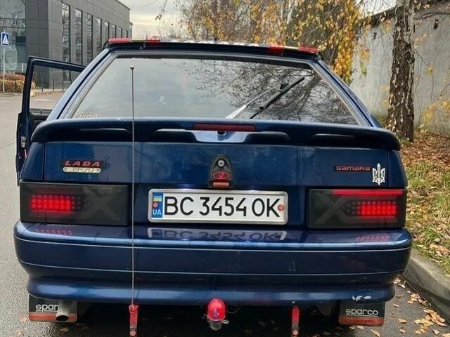 Синий ВАЗ 2114 Самара, объемом двигателя 1.6 л и пробегом 173 тыс. км за 1797 $, фото 3 на Automoto.ua