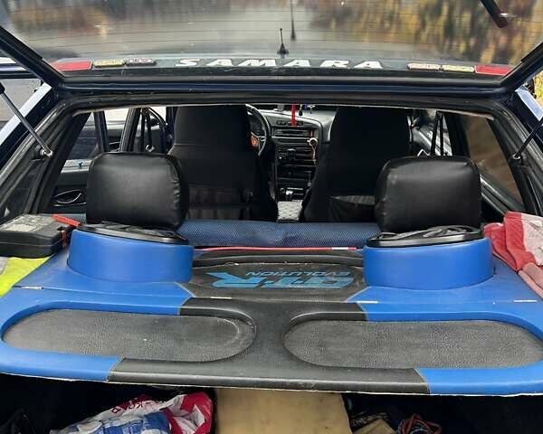 Синий ВАЗ 2114 Самара, объемом двигателя 1.6 л и пробегом 165 тыс. км за 2200 $, фото 7 на Automoto.ua