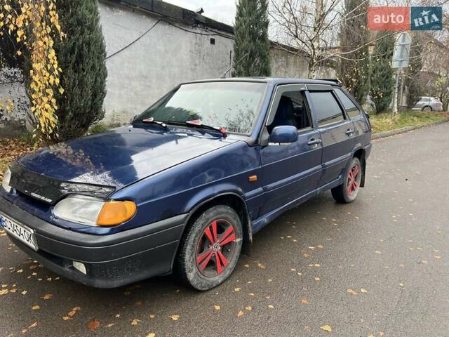 Синий ВАЗ 2114 Самара, объемом двигателя 1.6 л и пробегом 165 тыс. км за 2200 $, фото 1 на Automoto.ua