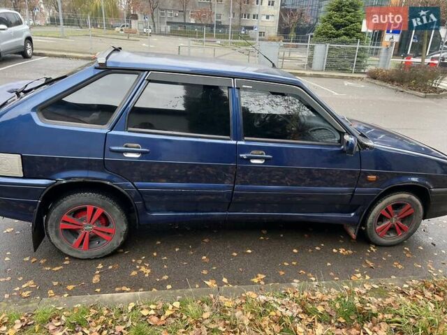 Синий ВАЗ 2114 Самара, объемом двигателя 1.6 л и пробегом 165 тыс. км за 2200 $, фото 3 на Automoto.ua