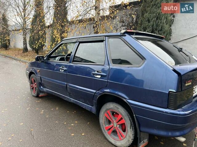 Синий ВАЗ 2114 Самара, объемом двигателя 1.6 л и пробегом 165 тыс. км за 2200 $, фото 4 на Automoto.ua
