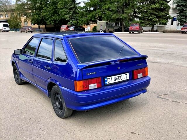 Синий ВАЗ 2114 Самара, объемом двигателя 1.6 л и пробегом 60 тыс. км за 3500 $, фото 1 на Automoto.ua