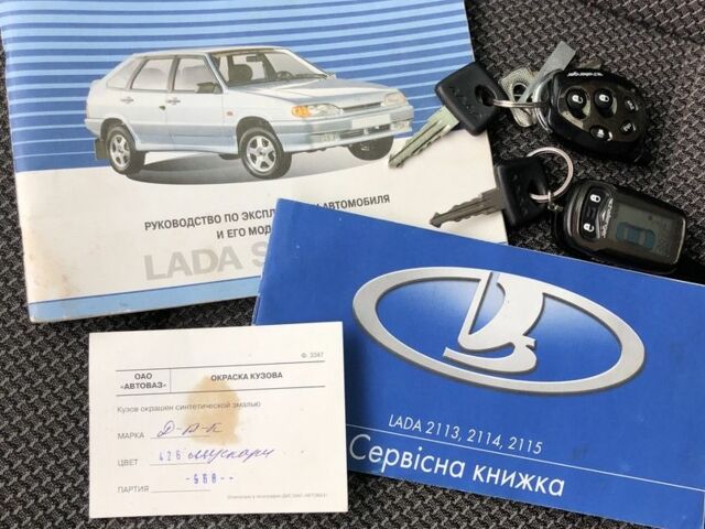 Синій ВАЗ 2114 Самара, об'ємом двигуна 1.6 л та пробігом 62 тис. км за 3150 $, фото 14 на Automoto.ua