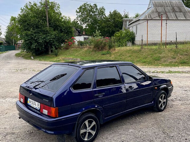 Синий ВАЗ 2114 Самара, объемом двигателя 1.6 л и пробегом 99 тыс. км за 3300 $, фото 1 на Automoto.ua