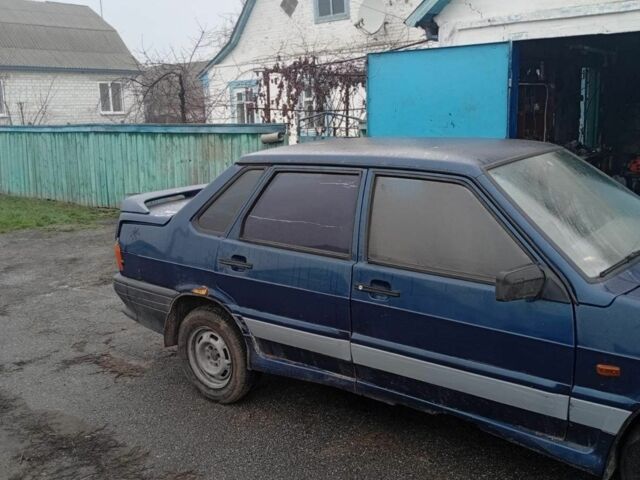 Синій ВАЗ 2114 Самара, об'ємом двигуна 1.6 л та пробігом 262 тис. км за 1419 $, фото 2 на Automoto.ua