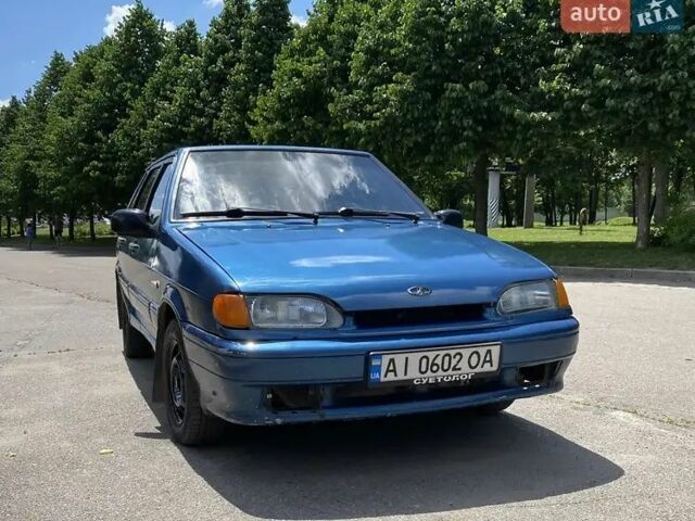 Синий ВАЗ 2114 Самара, объемом двигателя 1.5 л и пробегом 3 тыс. км за 1000 $, фото 1 на Automoto.ua