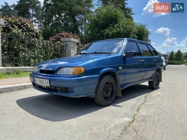 Синий ВАЗ 2114 Самара, объемом двигателя 1.5 л и пробегом 3 тыс. км за 1000 $, фото 3 на Automoto.ua