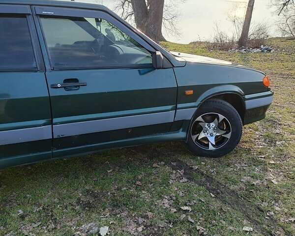 Зеленый ВАЗ 2114 Самара, объемом двигателя 1.5 л и пробегом 80 тыс. км за 1299 $, фото 11 на Automoto.ua