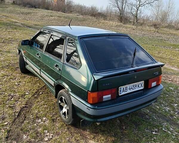 Зеленый ВАЗ 2114 Самара, объемом двигателя 1.5 л и пробегом 80 тыс. км за 1299 $, фото 8 на Automoto.ua