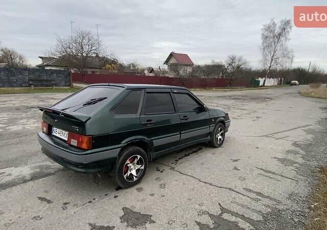 Зелений ВАЗ 2114 Самара, об'ємом двигуна 1.6 л та пробігом 80 тис. км за 1900 $, фото 4 на Automoto.ua