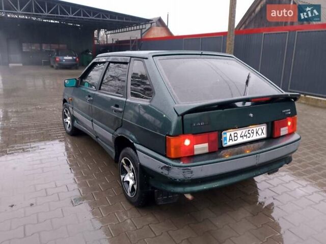 Зелений ВАЗ 2114 Самара, об'ємом двигуна 1.5 л та пробігом 81 тис. км за 1850 $, фото 5 на Automoto.ua