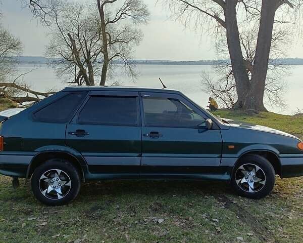 Зеленый ВАЗ 2114 Самара, объемом двигателя 1.5 л и пробегом 80 тыс. км за 1299 $, фото 12 на Automoto.ua