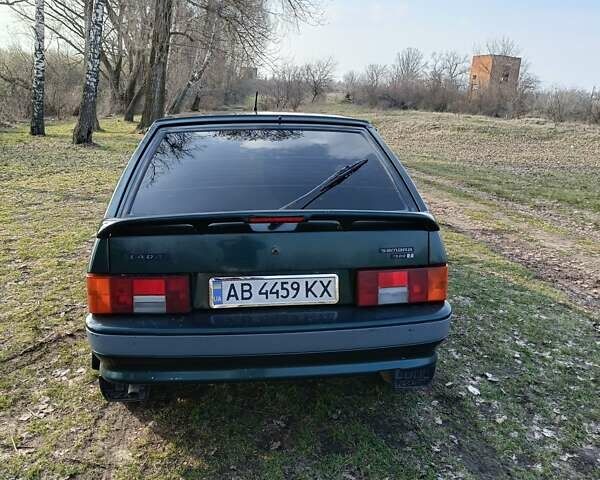 Зеленый ВАЗ 2114 Самара, объемом двигателя 1.5 л и пробегом 80 тыс. км за 1299 $, фото 7 на Automoto.ua