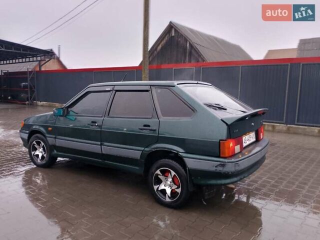 Зелений ВАЗ 2114 Самара, об'ємом двигуна 1.5 л та пробігом 81 тис. км за 1850 $, фото 3 на Automoto.ua
