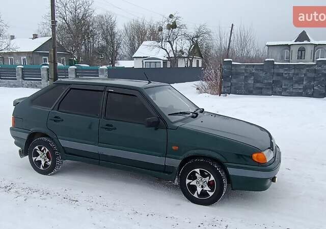 Зелений ВАЗ 2114 Самара, об'ємом двигуна 1.5 л та пробігом 81 тис. км за 1800 $, фото 17 на Automoto.ua